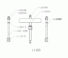 EXTRACTOR FORZA SERIE 1100 DE 2 ALARGADERAS